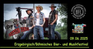 Bierfabrik Erzgebirge Erzgebirgisch Boehmisches Bier und Musikfestival Montag 09.06.25
