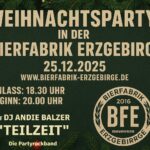 Bierfabrik Erzgebirge 2025 12 25 BFE Weihnachtsparty