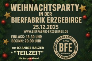 Bierfabrik Erzgebirge 2025 12 25 BFE Weihnachtsparty